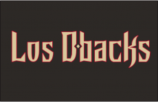Arizona Diamondbacks 2009-2015 Special Event Uniform custom vinyl decal