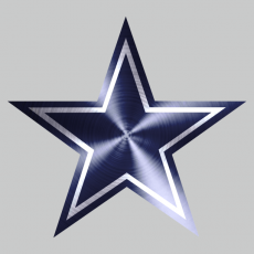 Dallas Cowboys Stainless steel logo heat sticker