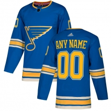St. Louis Blues Custom Letter and Number Kits for Alternate Jersey Material Vinyl