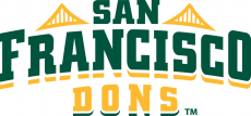 San Francisco Dons 2012-Pres Wordmark Logo custom vinyl decal