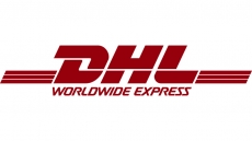 DHL brand logo custom vinyl decal