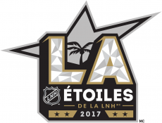 NHL All-Star Game 2016-2017 Alt. Language Logo heat sticker