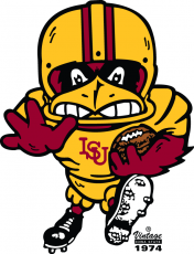 Iowa State Cyclones 1974-1983 Mascot Logo 02 heat sticker