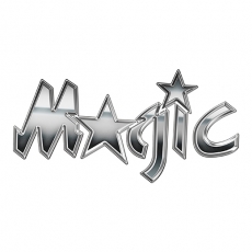 Orlando Magic Silver Logo heat sticker