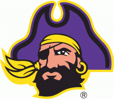 East Carolina Pirates 2004-2013 Primary Logo heat sticker