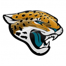 Jacksonville Jaguars Crystal Logo heat sticker