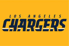 Los Angeles Chargers 2017-Pres Wordmark Logo 02 custom vinyl decal