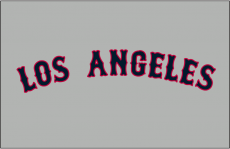 Los Angeles Angels 1961-1964 Jersey Logo heat sticker