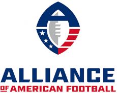Alliance of American Football 2019 Logo heat sticker