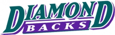Arizona Diamondbacks 1998-2006 Wordmark Logo custom vinyl decal