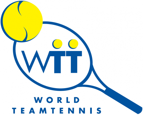 World TeamTennis 2000-2007 Primary Logo custom vinyl decal