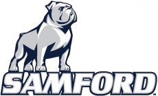 Samford Bulldogs 2016-Pres Primary Logo custom vinyl decal