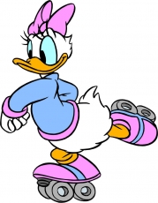 Donald Duck Logo 63 custom vinyl decal