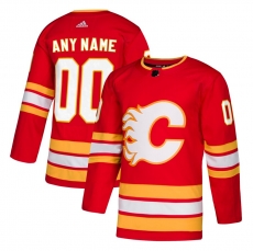 Calgary Flames Custom Letter and Number Kits for Home Jerseys Material Vinyl