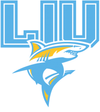 LIU Sharks Primary 2019-Pres Primary Logo heat sticker