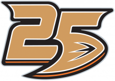 Anaheim Ducks 2018 19 Anniversary Logo custom vinyl decal