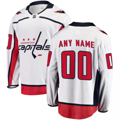Washington Capitals Custom Letter and Number Kits for Alternate Jersey Material Vinyl