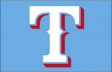Texas Rangers 2020-Pres Cap Logo 01 heat sticker
