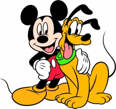 Mickey Mouse Logo 06 heat sticker