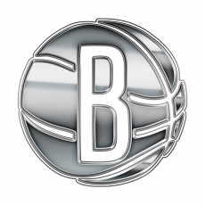 Brooklyn Nets Silver Logo custom vinyl decal