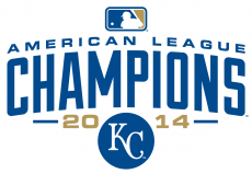 Kansas City Royals 2014 Champion Logo heat sticker