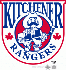 Kitchener Rangers 1992 93-2000 01 Primary Logo custom vinyl decal