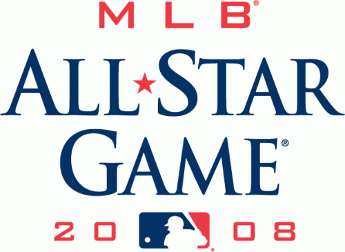 MLB All-Star Game 2008 Wordmark 01 Logo custom vinyl decal