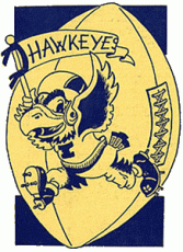 Iowa Hawkeyes 1953-1961 Primary Logo heat sticker