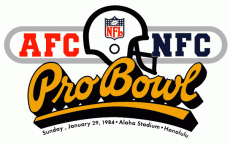 Pro Bowl 1984 Logo heat sticker