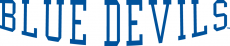 Duke Blue Devils 1963-1970 Wordmark Logo custom vinyl decal