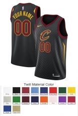 Cleveland Cavaliers Custom Letter and Number Kits for Statement Jersey Material Twill