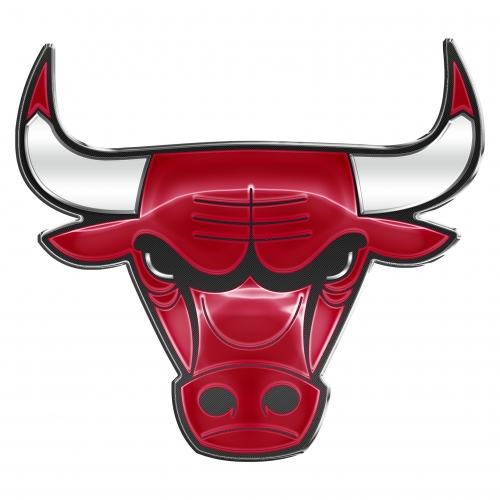 Chicago Bulls Crystal Logo custom vinyl decal