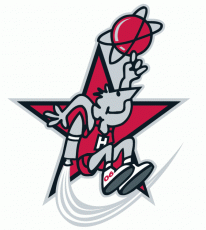 NBA All-Star Game 2005-2006 Mascot Logo custom vinyl decal