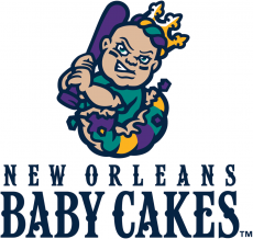New Orleans Baby Cakes 2017-Pres Primary Logo heat sticker