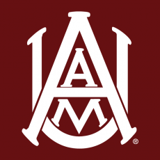 Alabama A&M Bulldogs 2000-Pres Primary Dark Logo heat sticker