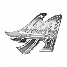 Los Angeles Angels of Anaheim Silver Logo custom vinyl decal