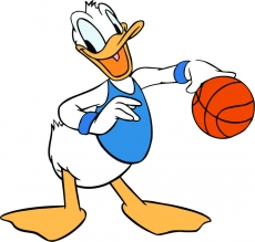Donald Duck Logo 17 heat sticker