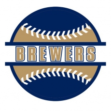 Baseball Milwaukee Brewers Logo heat sticker