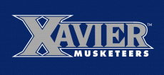 Xavier Musketeers 1995-2008 Wordmark Logo 01 heat sticker