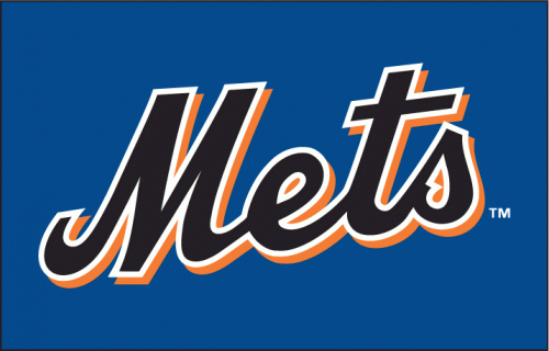 New York Mets 2005-2011 Wordmark Logo heat sticker