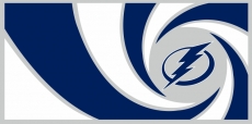 007 Tampa Bay Lightning logo heat sticker