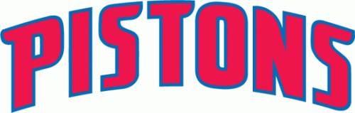Detroit Pistons 2001-2002 Pres Wordmark Logo heat sticker
