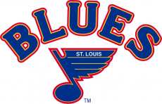 St. Louis Blues 1984 85-1986 87 Primary Logo heat sticker