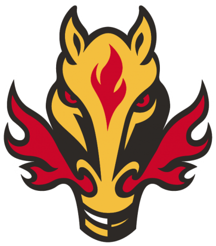 Calgary Flames 1998 99-2006 07 Alternate Logo heat sticker