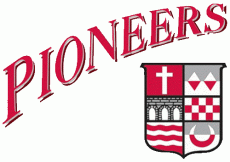 Sacred Heart Pioneers 1993-2001 Primary Logo custom vinyl decal