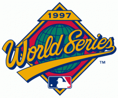 MLB World Series 1997 Logo heat sticker