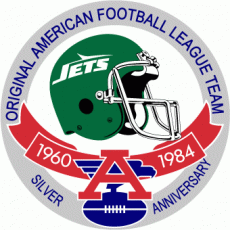 New York Jets 1984 Anniversary Logo heat sticker