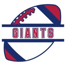 Football New York Giants Logo heat sticker