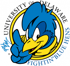 Delaware Blue Hens 1999-2008 Primary Logo custom vinyl decal