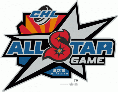 CHL All Star Game 2011 12 Primary Logo custom vinyl decal